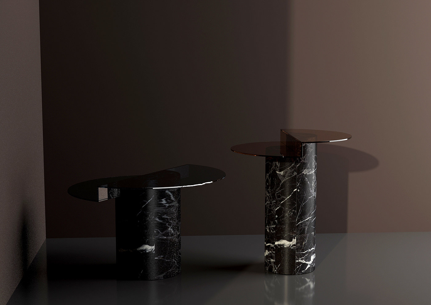 Moon coffee table，Moon Table，geometry，