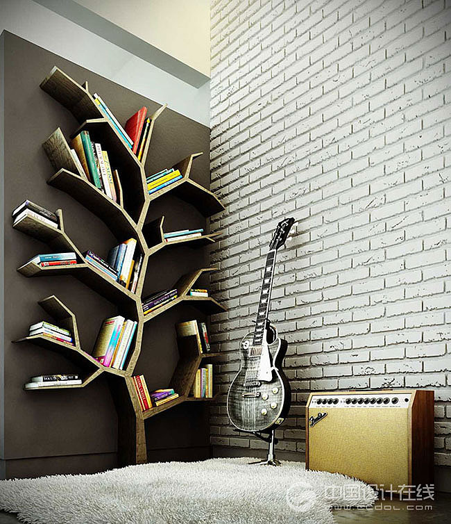 originality，bookshelf，Design，Home Furnishing，furniture，