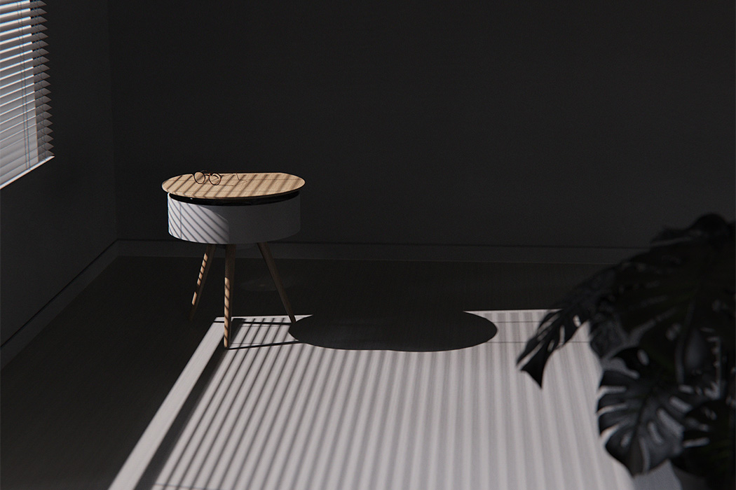 Fan，Table，wooden ，white，