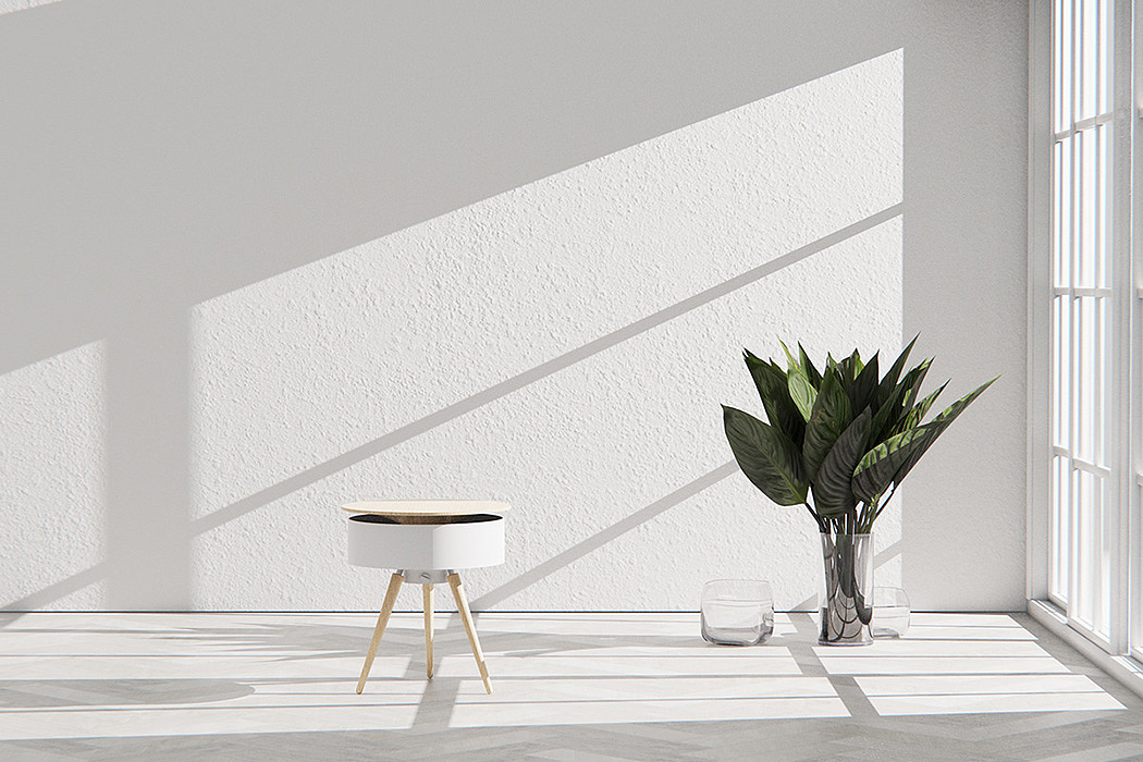 Fan，Table，wooden ，white，