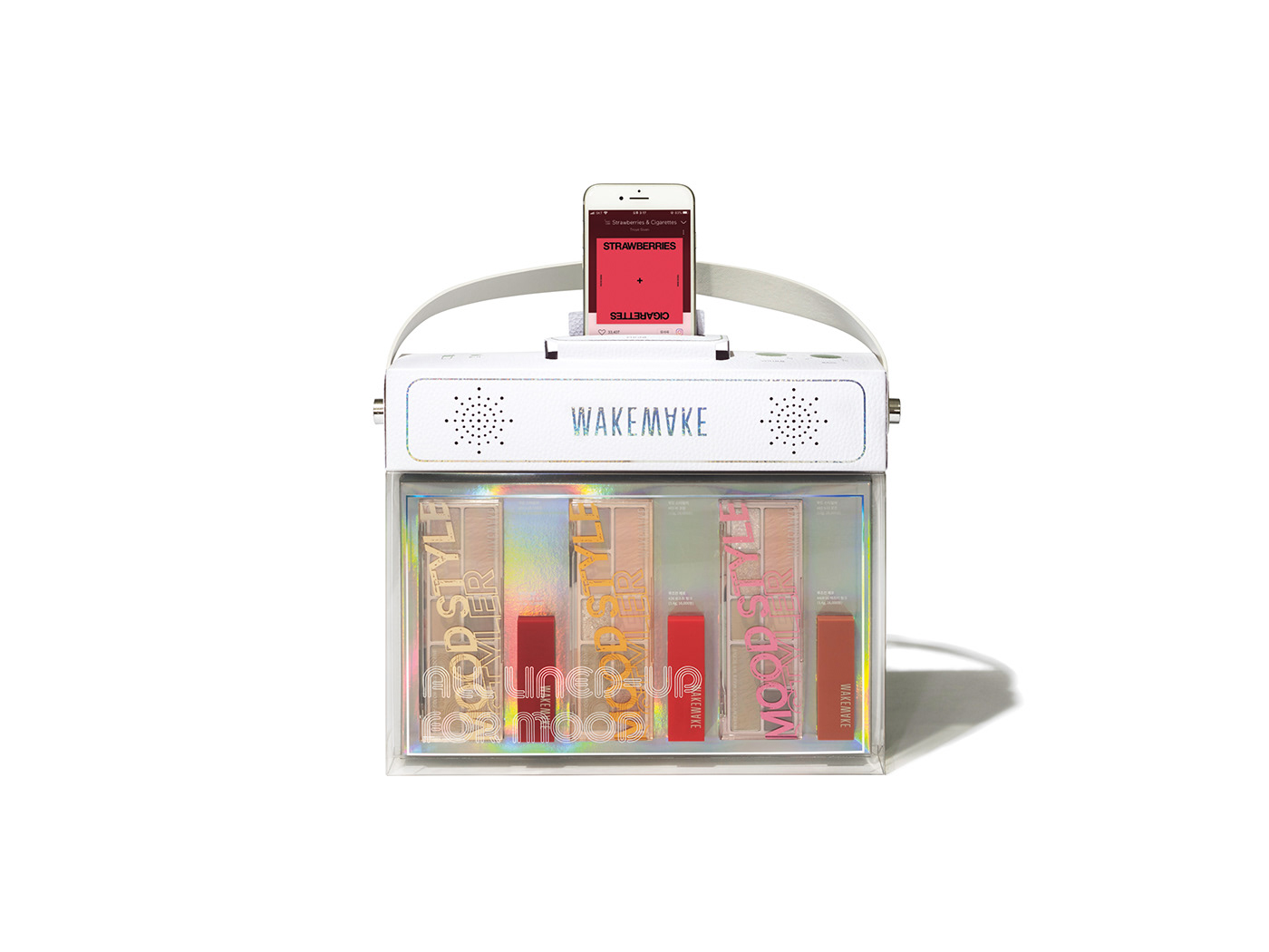 HEAZ，Beauty packaging，packing design，sound，white，