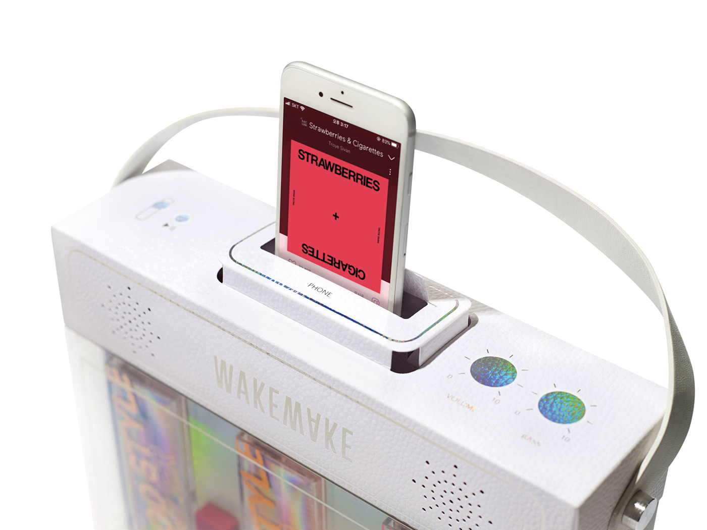 HEAZ，Beauty packaging，packing design，sound，white，