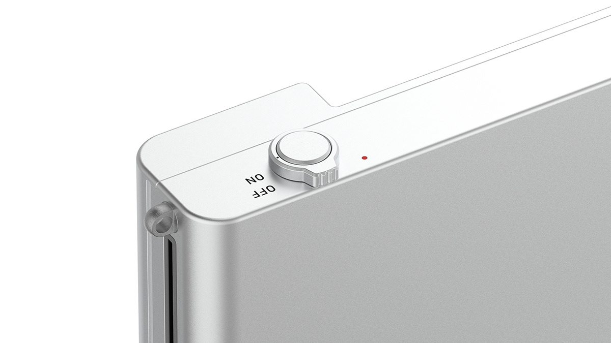 Photo printer，practical，convenient，silver，