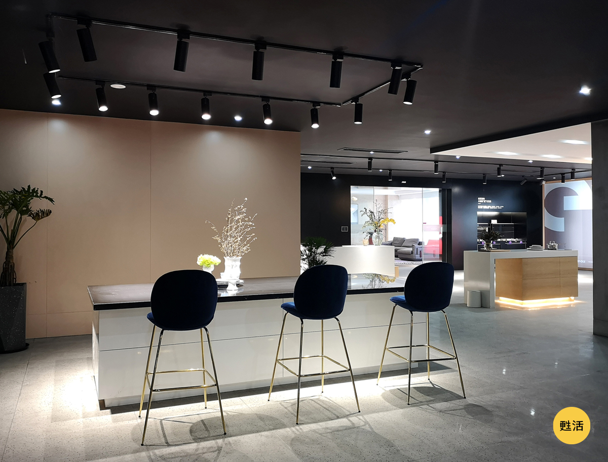 space design ，Commercial exhibition hall，Integrated stove，SI，Mido integrated stove，