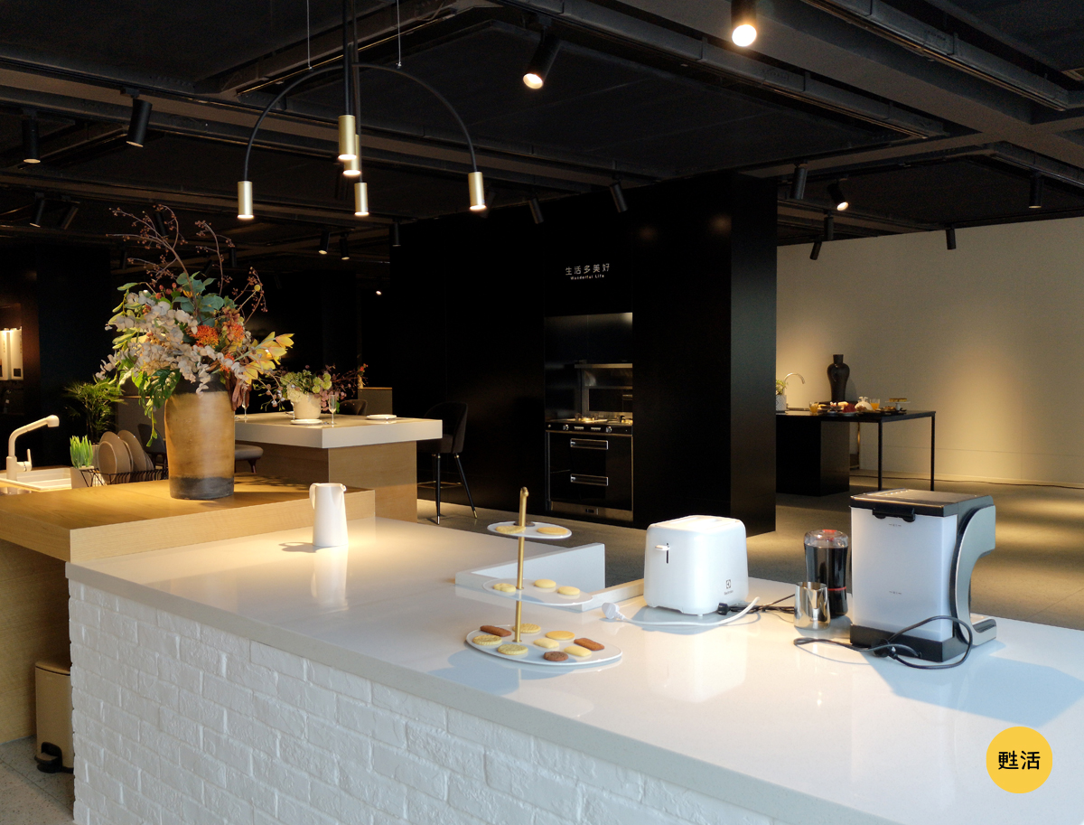 space design ，Commercial exhibition hall，Integrated stove，SI，Mido integrated stove，