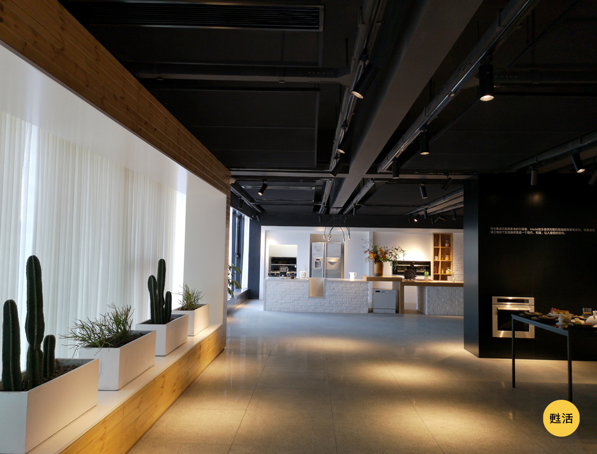 space design ，Commercial exhibition hall，Integrated stove，SI，Mido integrated stove，