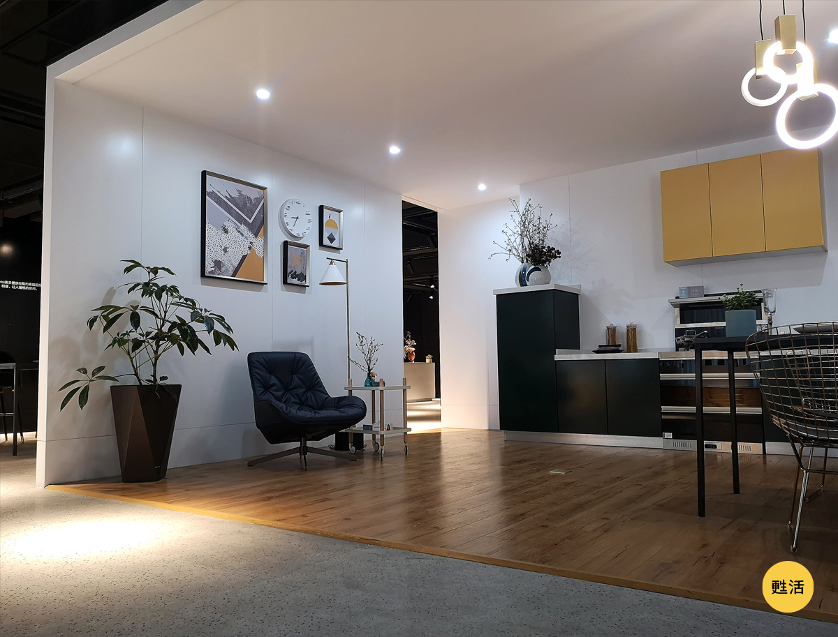 space design ，Commercial exhibition hall，Integrated stove，SI，Mido integrated stove，