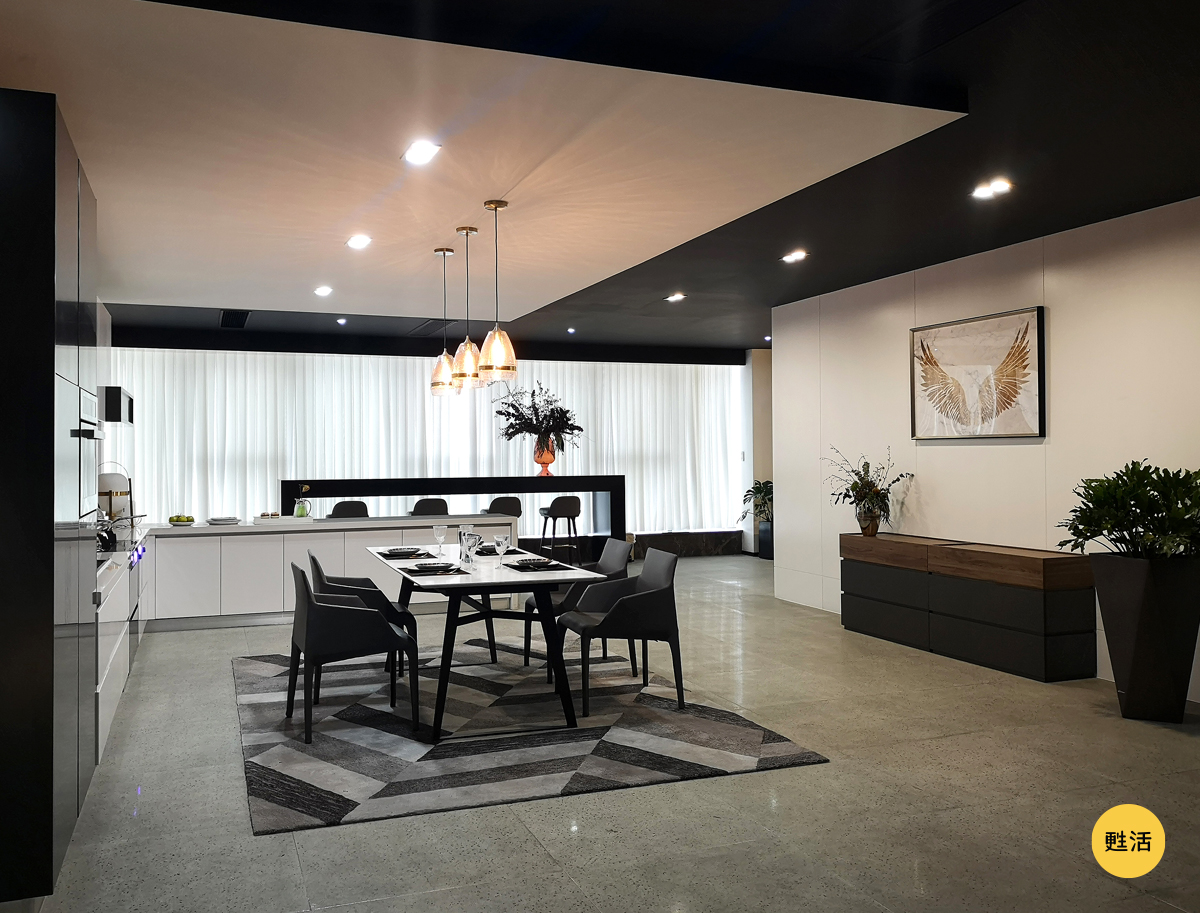 space design ，Commercial exhibition hall，Integrated stove，SI，Mido integrated stove，