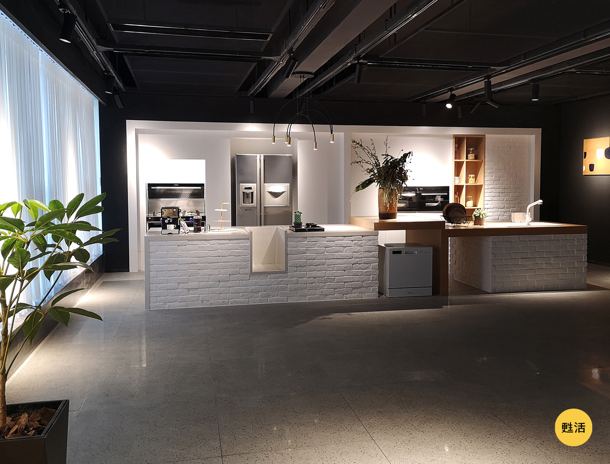 space design ，Commercial exhibition hall，Integrated stove，SI，Mido integrated stove，