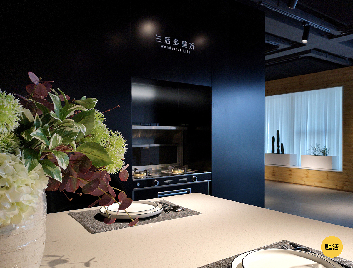 space design ，Commercial exhibition hall，Integrated stove，SI，Mido integrated stove，