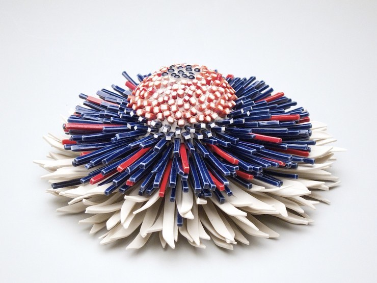 pretty，flower，ceramics，fragment，Artwork，