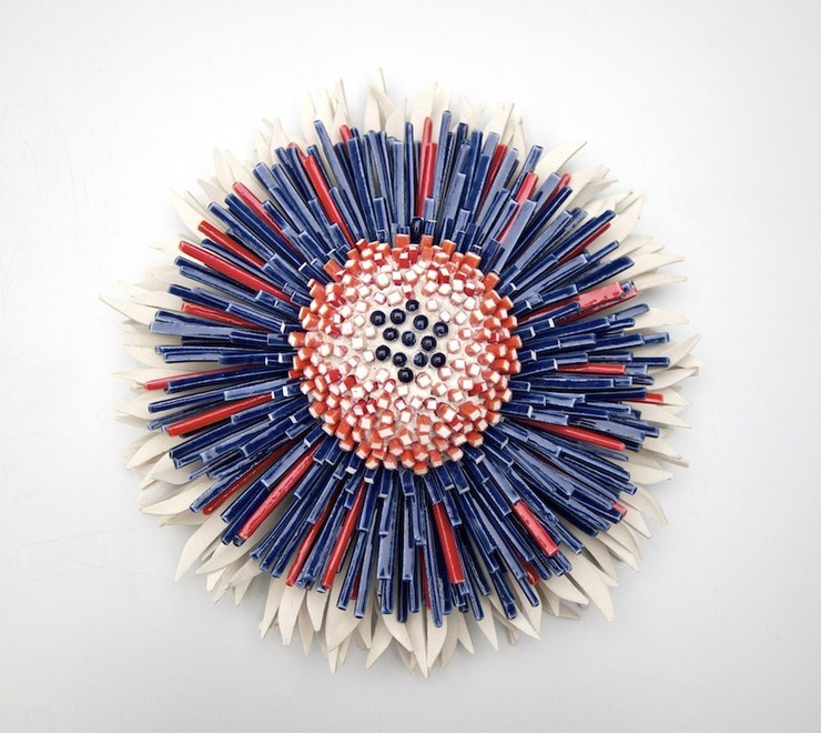 pretty，flower，ceramics，fragment，Artwork，