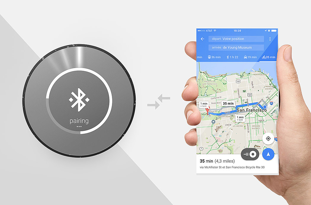 Small，Portable，compass，Bluetooth，Traffic information，
