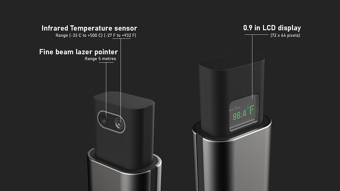 STAN STICK，Infrared temperature instrument，Simplicity，