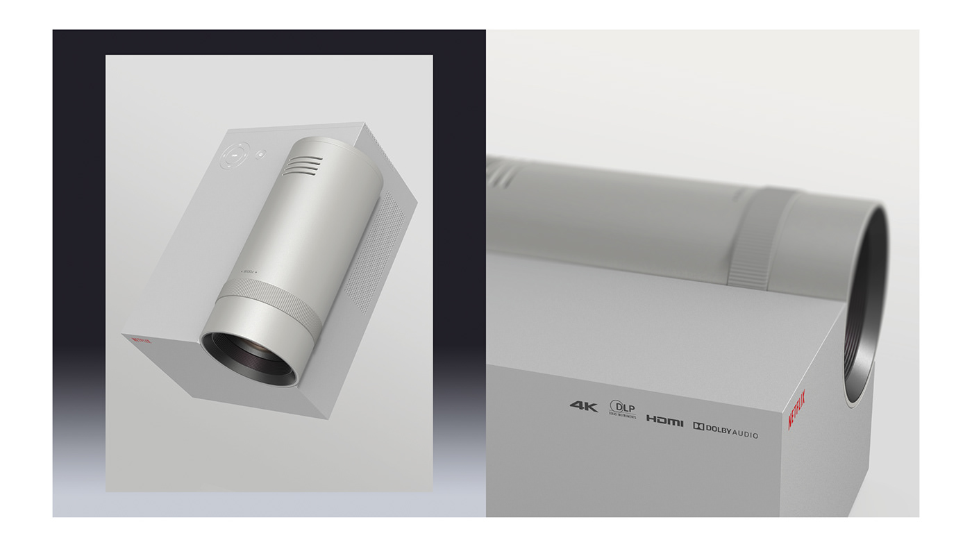 Netflix，Projector，Bluetooth，speaker，