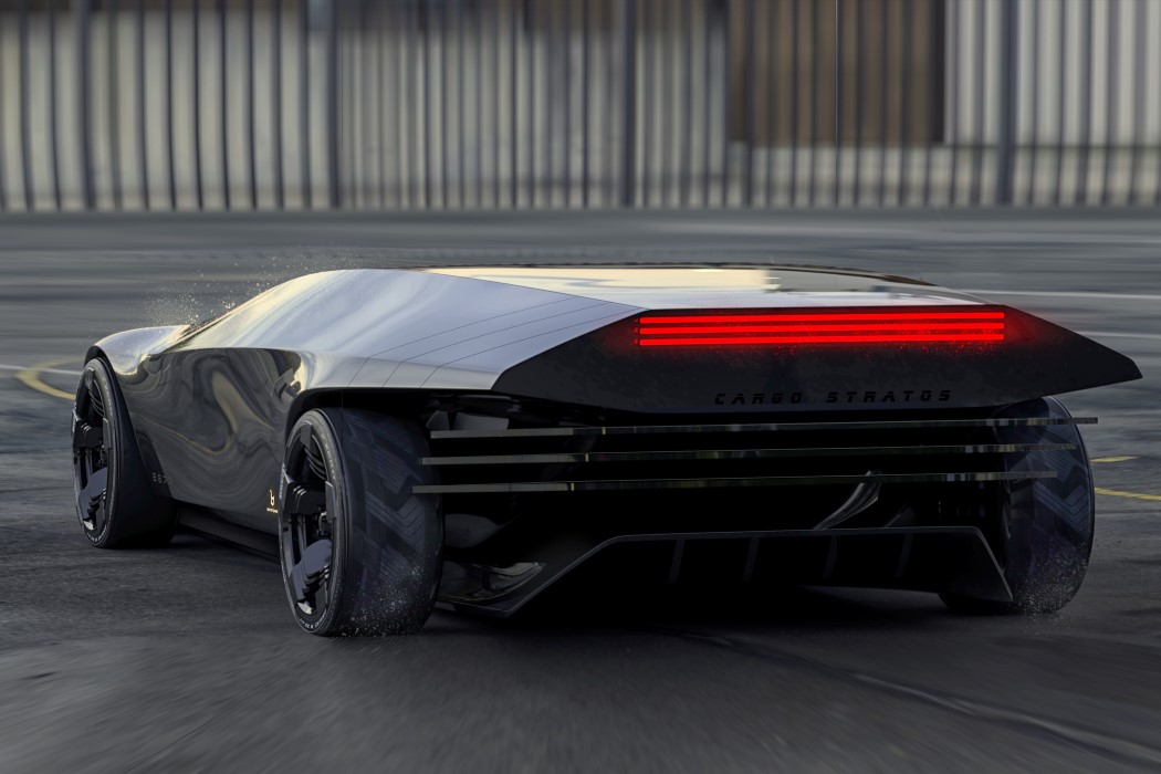 Cargo Stratos，future，automobile，Cyberpunk，