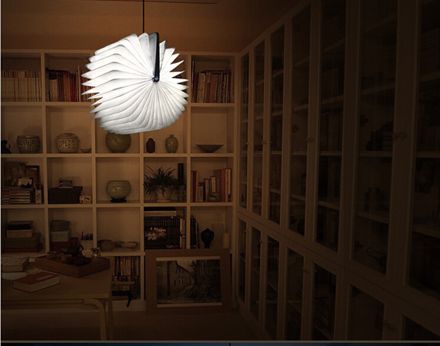 magical，originality，light，Book lamp，Design，