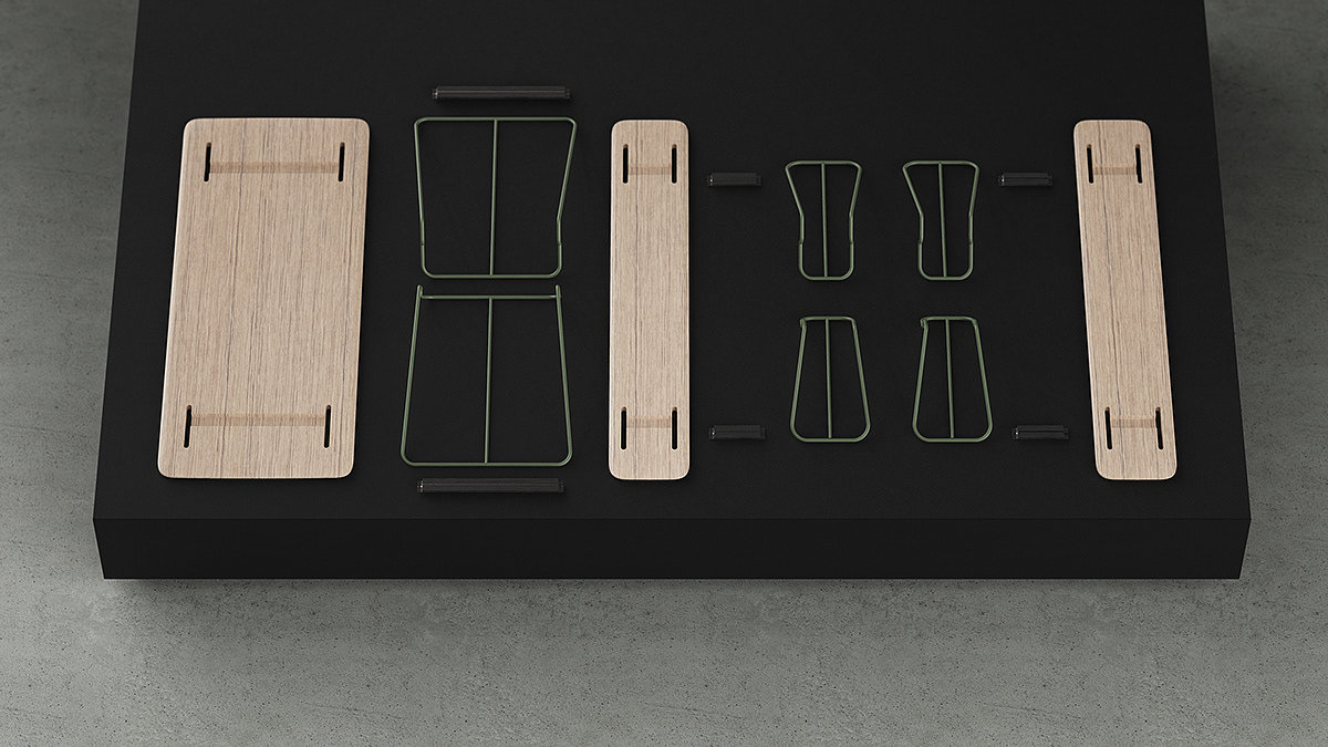 severity，Foldable，outdoors，bench，woodiness，Metal frame，