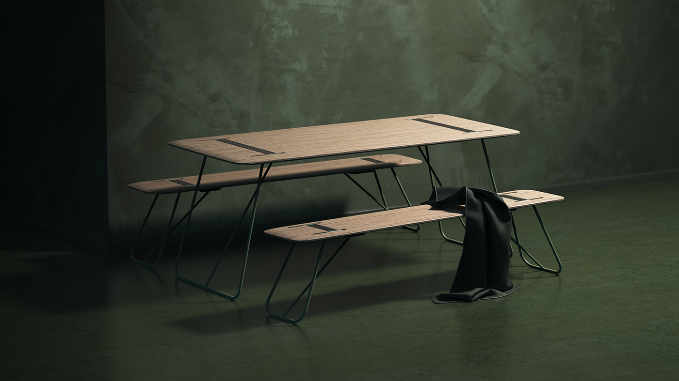 severity，Foldable，outdoors，bench，woodiness，Metal frame，