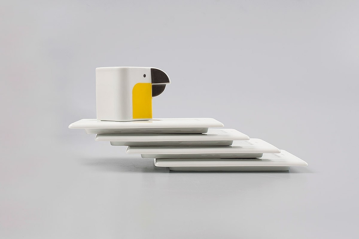 Makarana，originality，parrot，coffee cup，Design，appreciate，