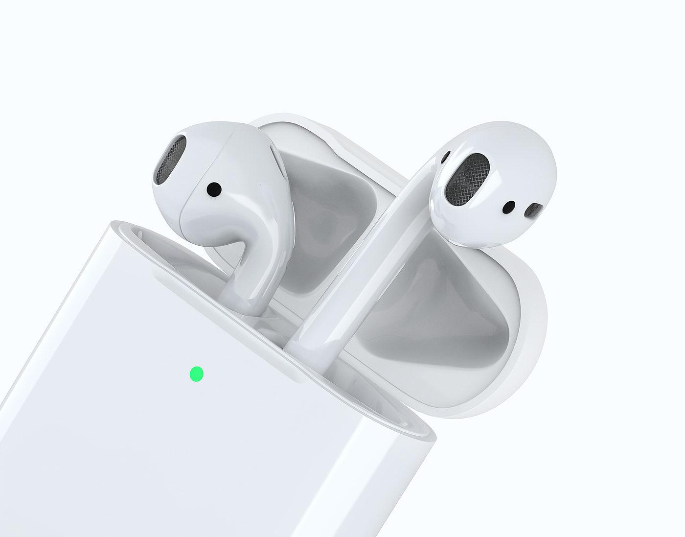 Bluetooth headset，headset，Modeling and rendering，