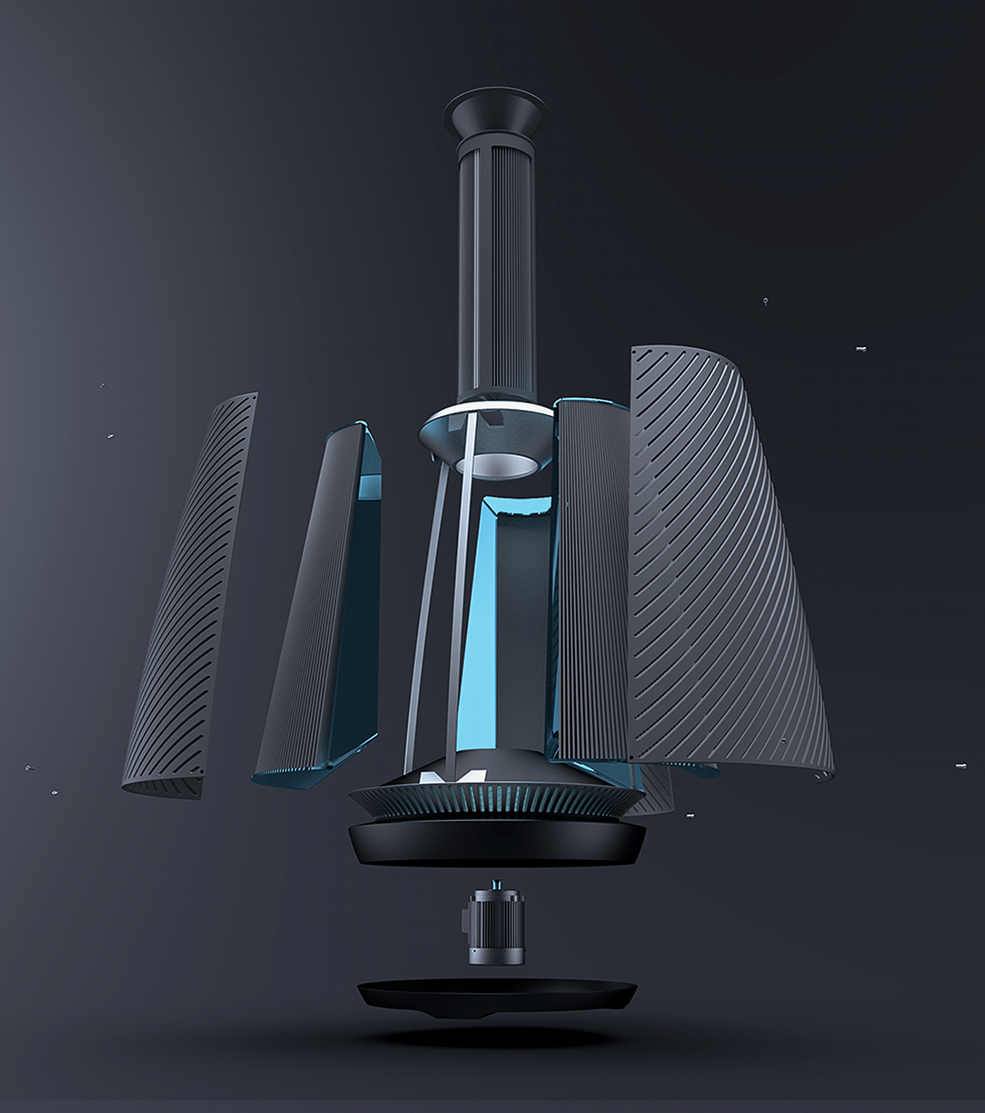 air cleaner，future，texture，