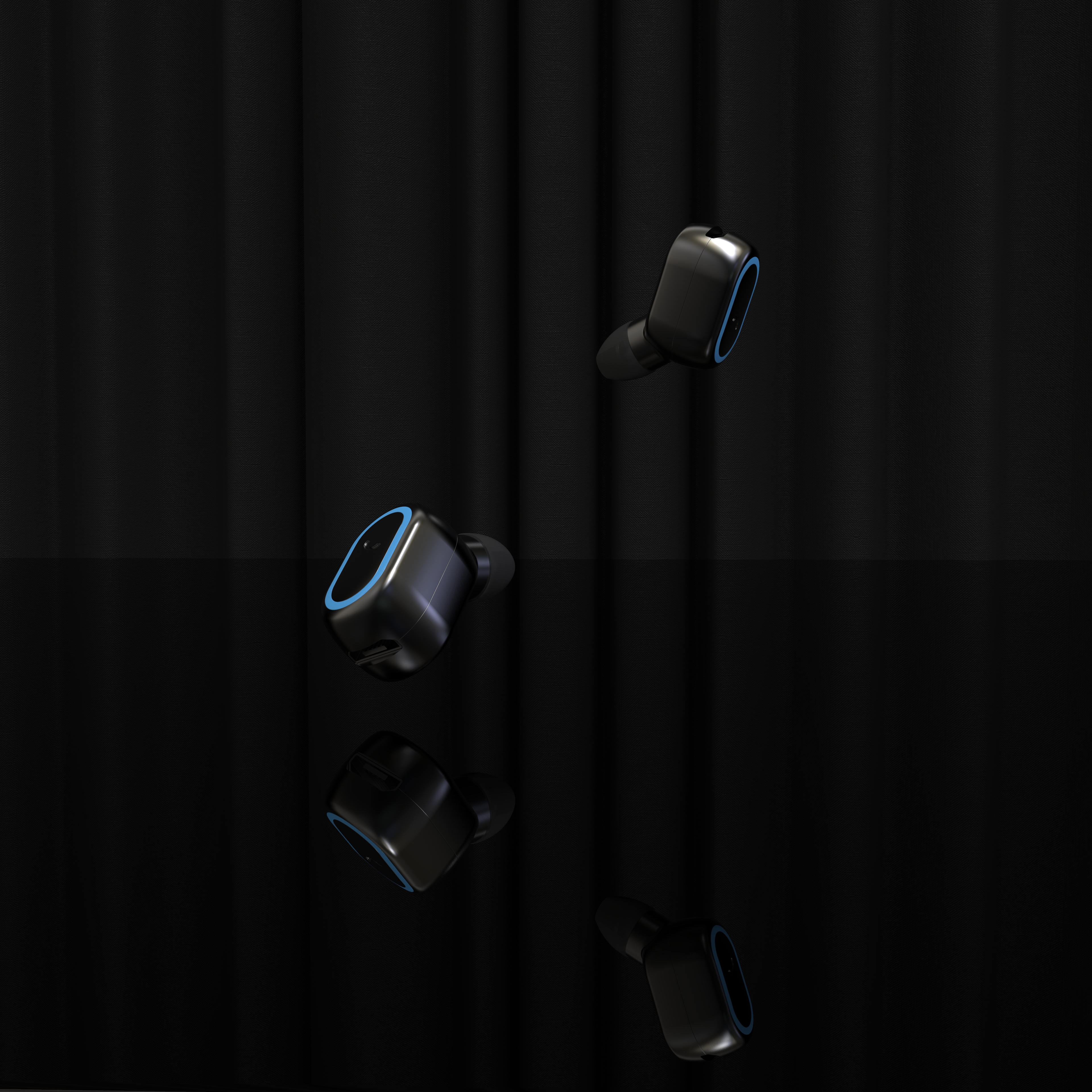 Bluetooth headset，Chicken eating artifact，Game handle，online retailers，Render，Detail drawing，Main graph，