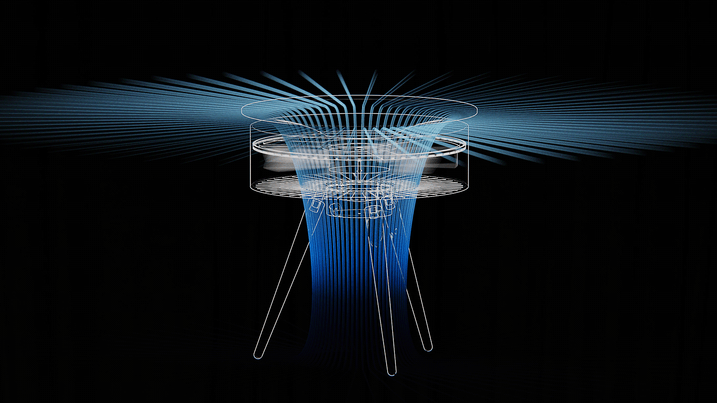 breeze，furniture，Electric fan，originality，Design，