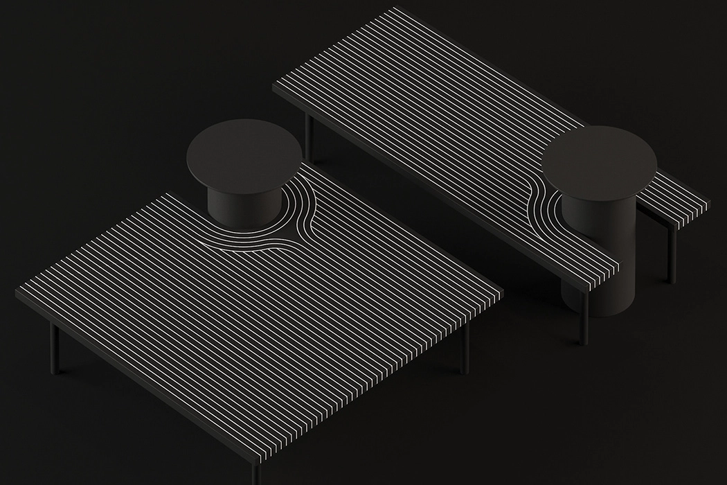 originality，Design，furniture，line，black hole，