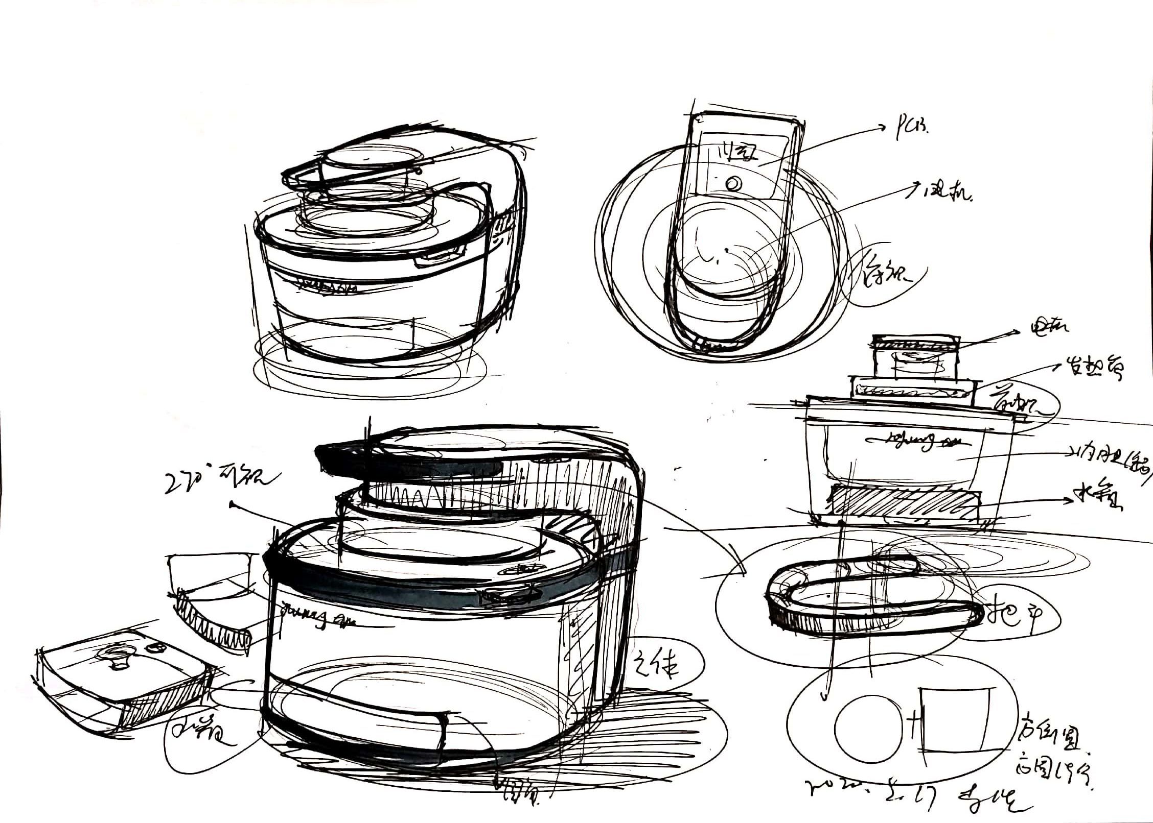 Kitchen electricity，Air fryer，household electrical appliances，