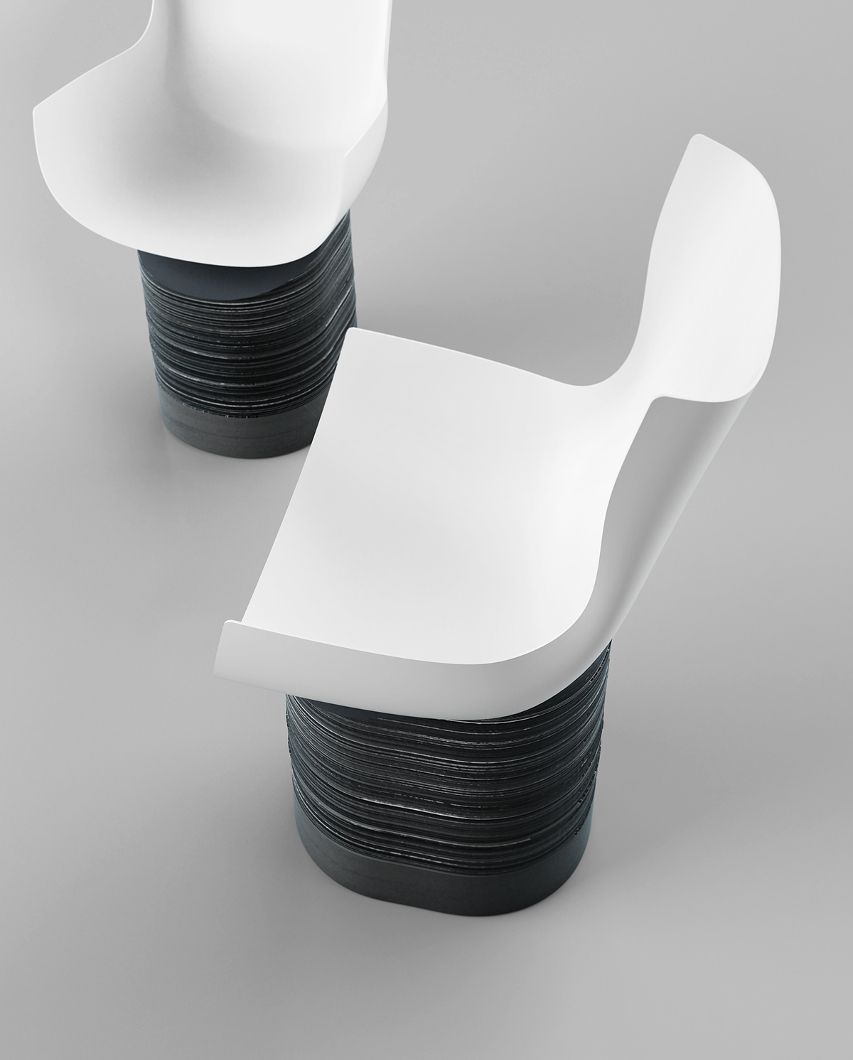 RUH chair，Stone support，stability，