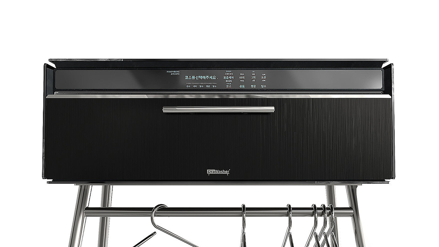 Drawasher，Drawer type washing machine，Drying clothes，