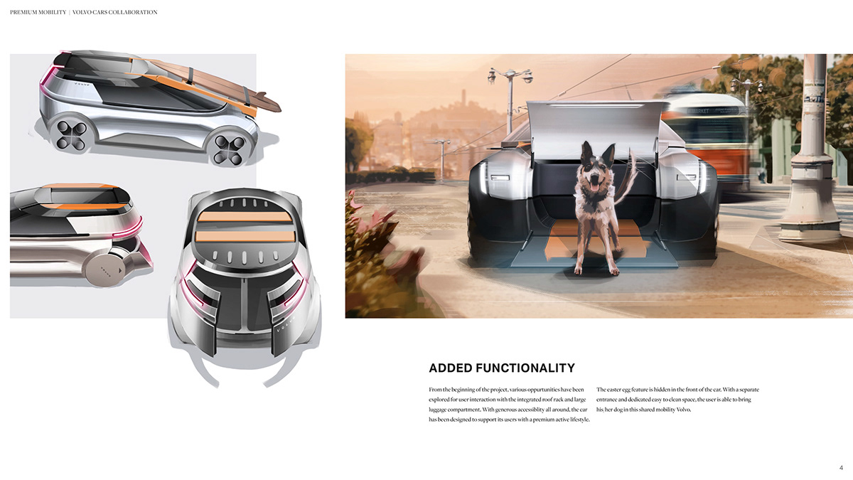 automobile，volvo，transport，concept，Hand drawn，