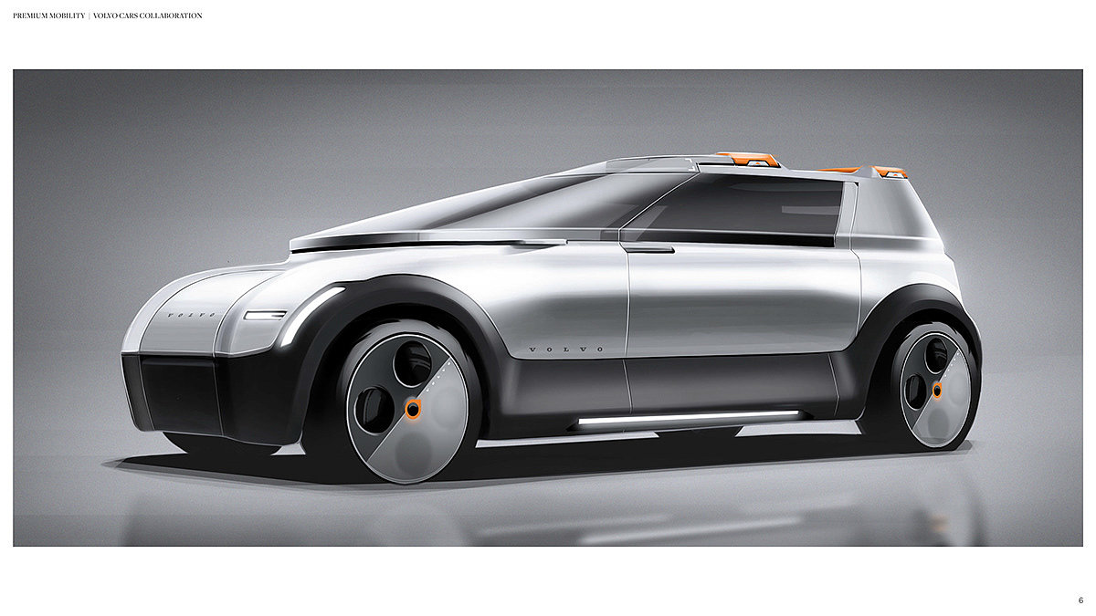 automobile，volvo，transport，concept，Hand drawn，