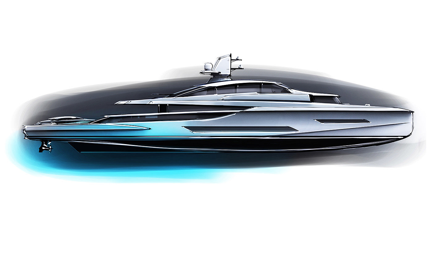 yacht，Oceania，Hand drawn，Cool，