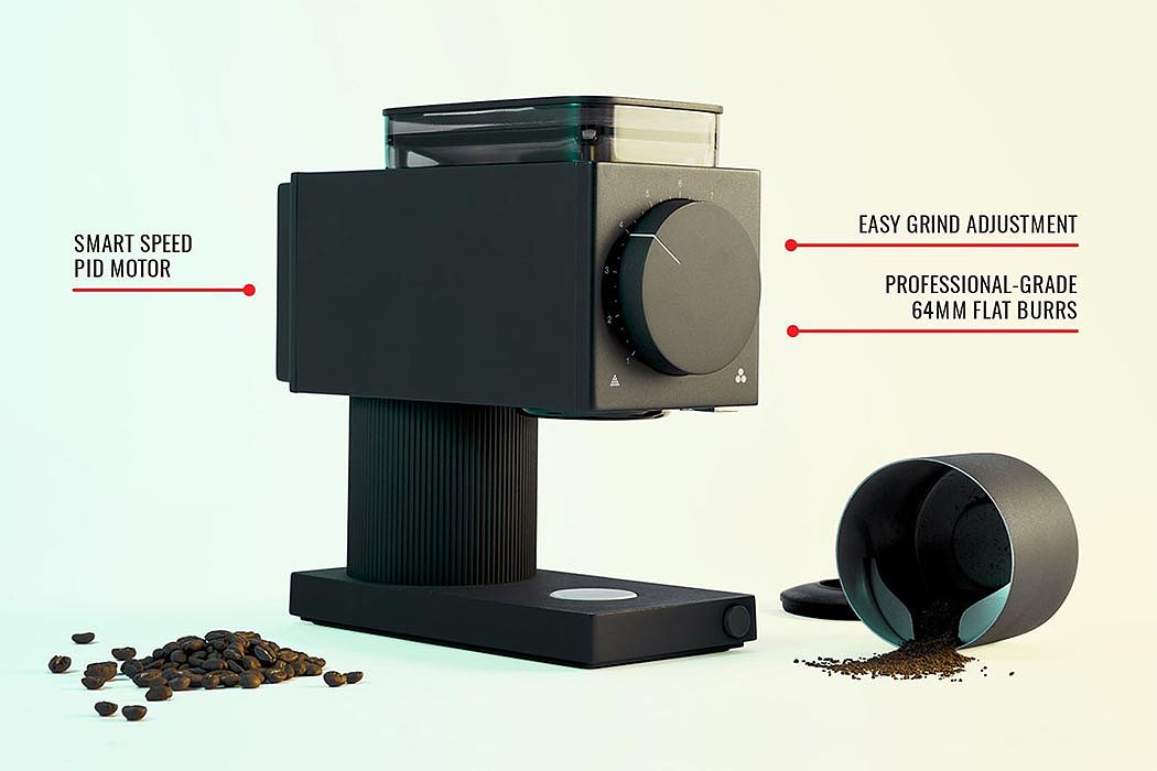 Coffee machine，grind，household，black，