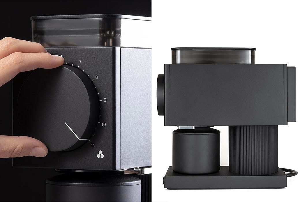 Coffee machine，grind，household，black，