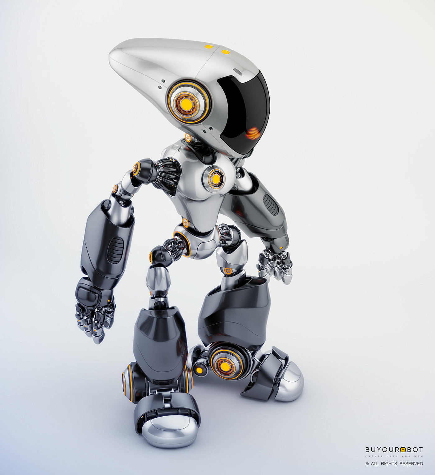 robot，Futurist，science fiction，Toys，steel，