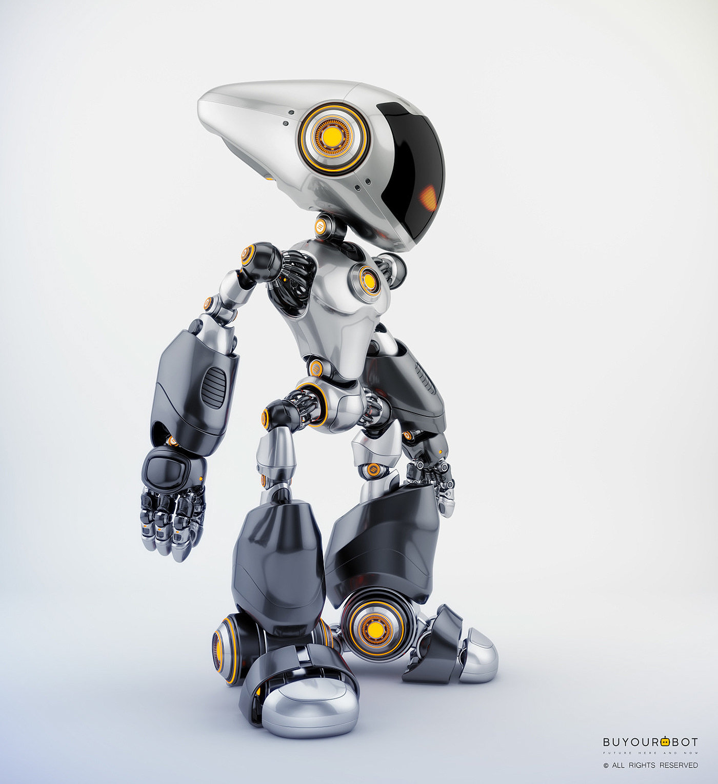 robot，Futurist，science fiction，Toys，steel，