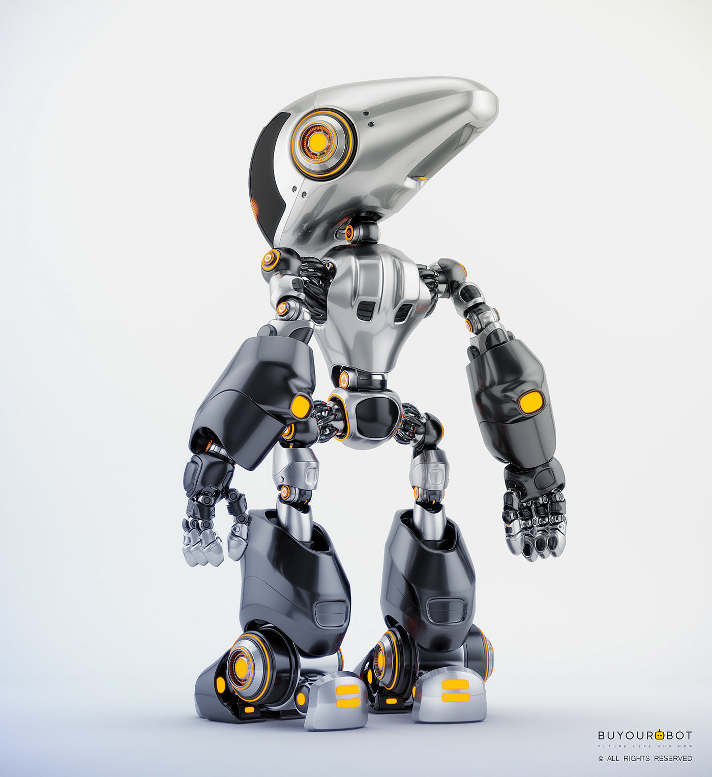 robot，Futurist，science fiction，Toys，steel，