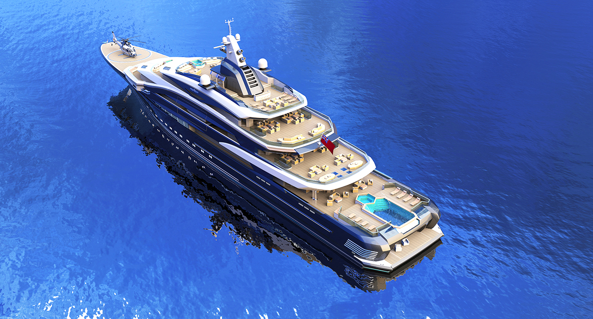 yacht，concept，Cool，