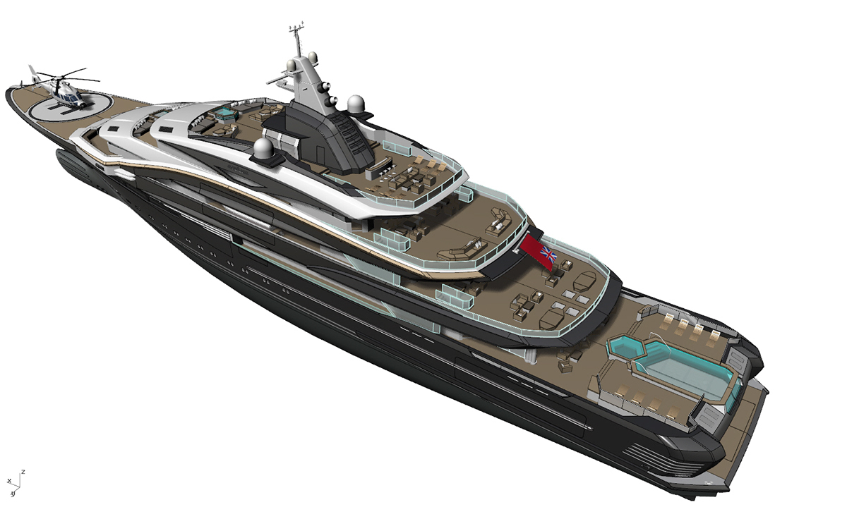 yacht，concept，Cool，