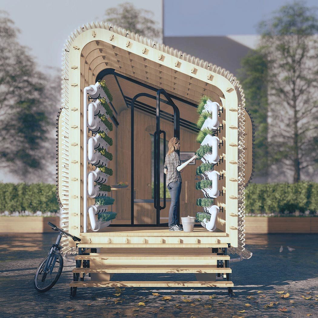 Micro house，sustainable development，community，Renewable materials，
