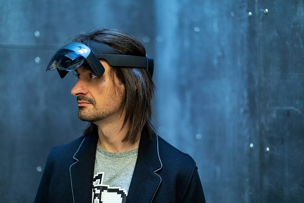 vr，glasses，headset，laser，Microsoft，