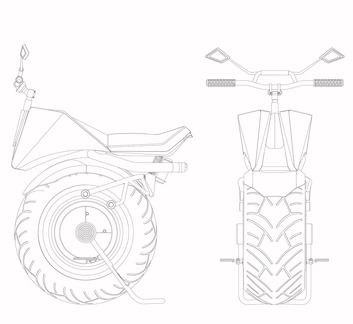 industrial design，Intelligent technology，Automatic design，conceptual design，Motorcycle design，