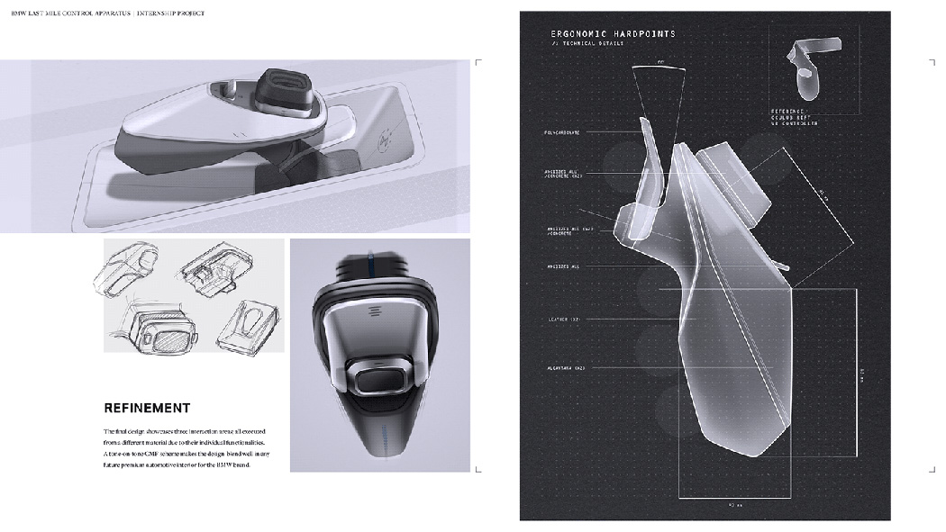 automobile，Automatic driving，bmw，Lever，concept，