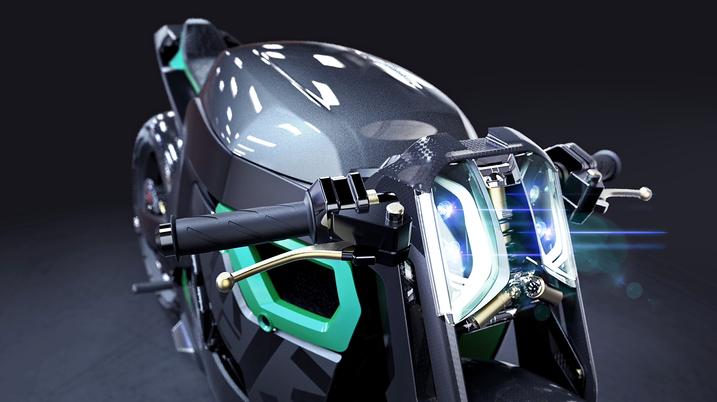 industrial design，Intelligent technology，Automatic design，conceptual design，Motorcycle design，