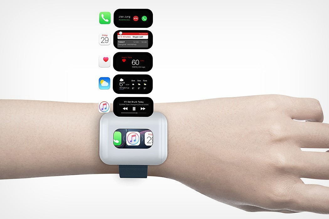 Wrist watch，intelligence，airpods，Protective shell，