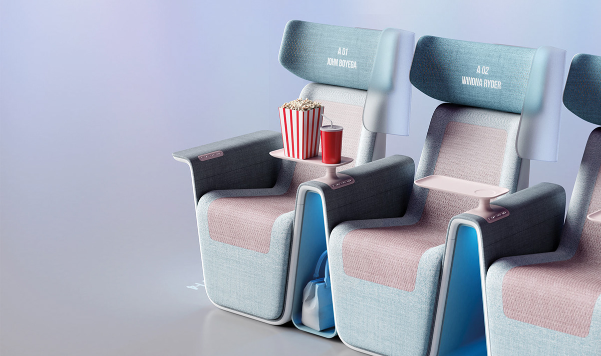 originality，Design，chair，cinema，high-grade，