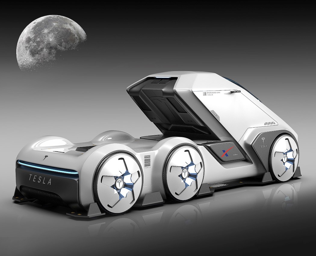 originality，Design，Tesla，truck，concept，space flight，